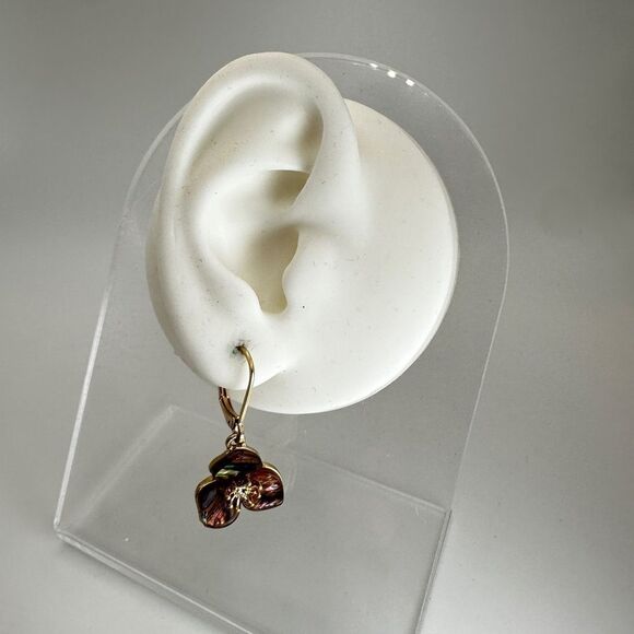 NWT Lonna & Lilly Mother of Pearl and Gold tone dangle earrings! - Picture 7 of 10